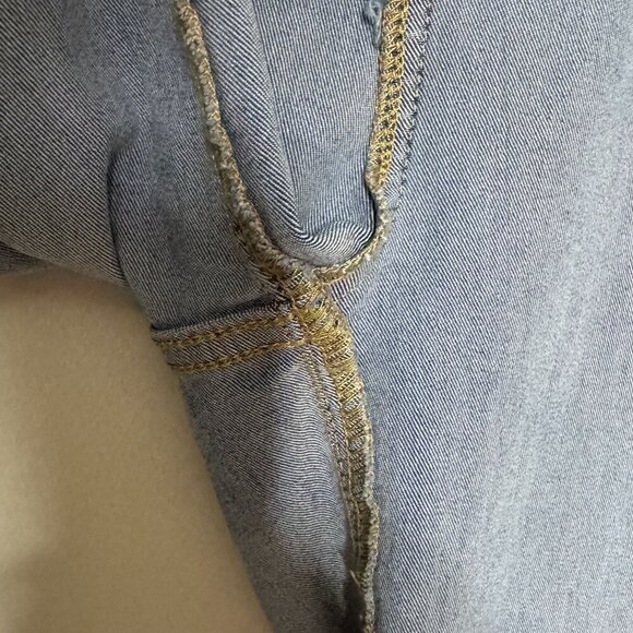 Free People We The Free Just Float On Flare Leg High Rise Med Blue Jeans Size 29 - Picture 11 of 17